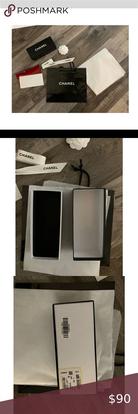 chanel tissue box white|chanel gift wrap set.